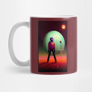 Astronaut on Alpha-8 Mug